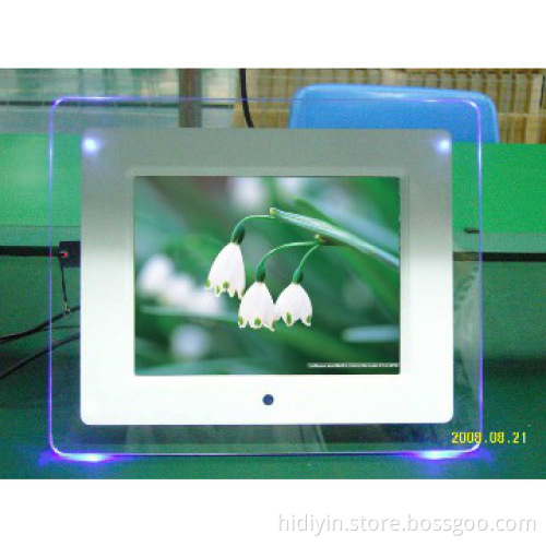 8 inch Wooden Digital Photo Frame motion sensor